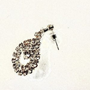 NWOT. Earrings. Cocktail. Rhinestone. Prom. Party. Wedding. Post backs. Bridal.